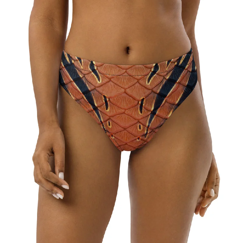 Dark Harvest Recycled High-Waisted Bikini Bottom