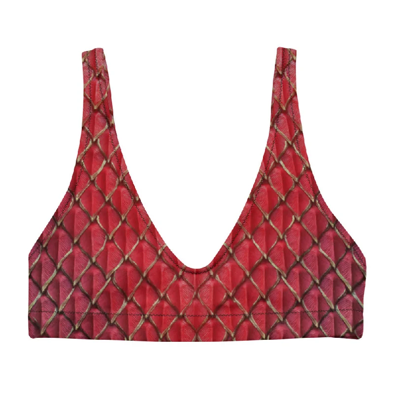 Dragonheart Recycled Padded Bikini Top