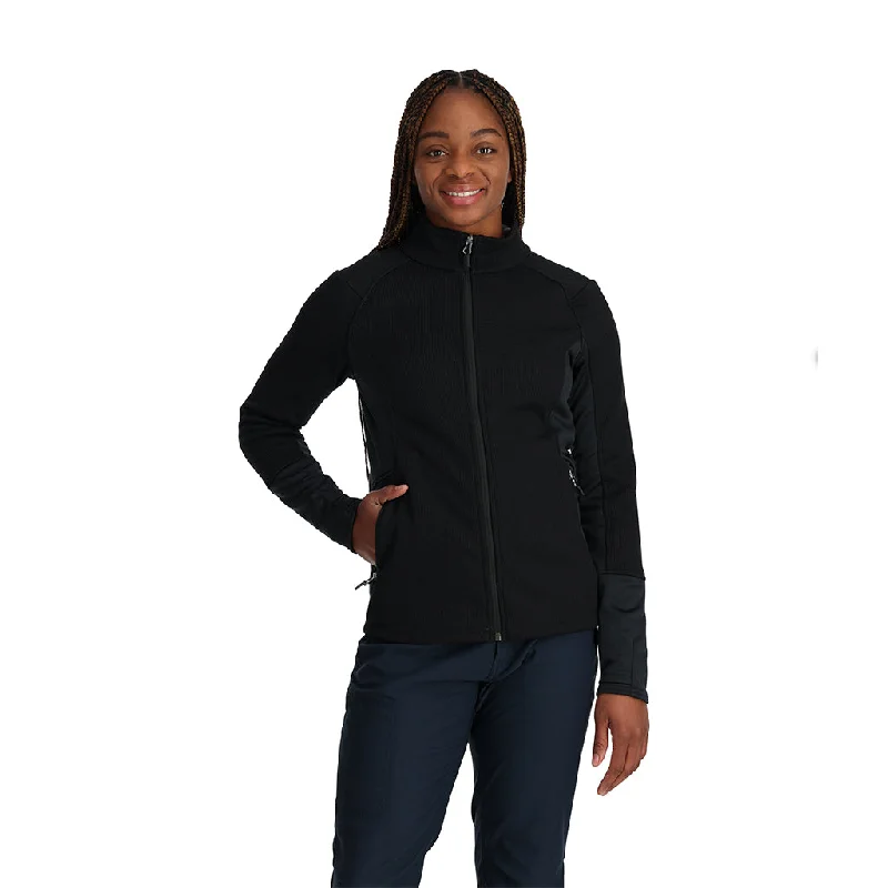 Womens Bandita Full Zip - Black