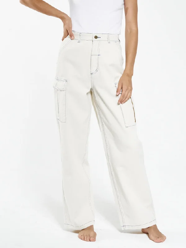 Union Baggy Pant - Tofu / Cobalt