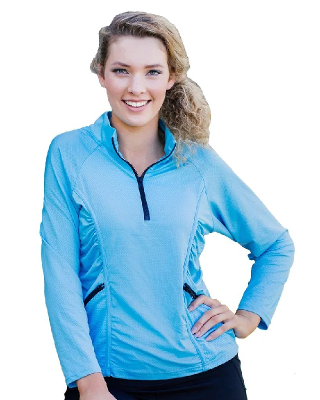 Stay Cool Long Sleeve Top - Blue