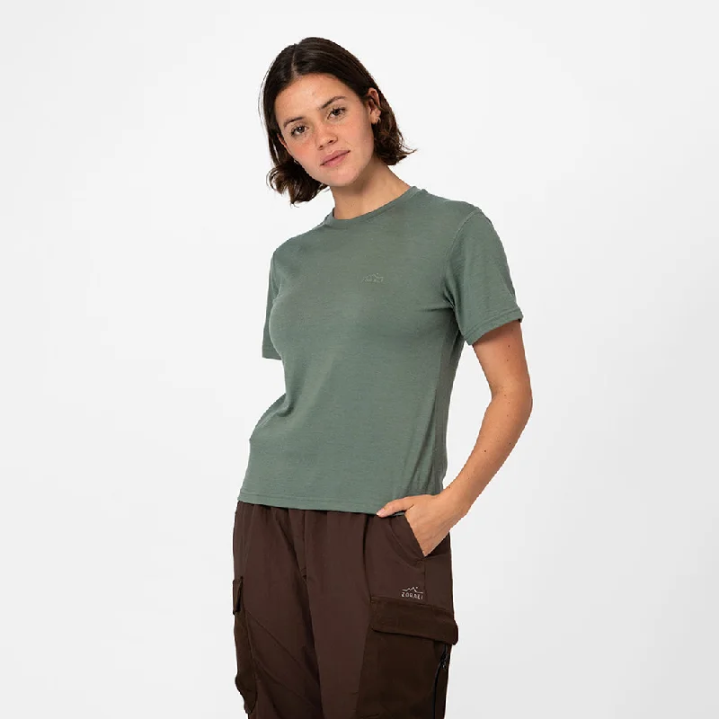 Womens Merino T-Shirt Elm