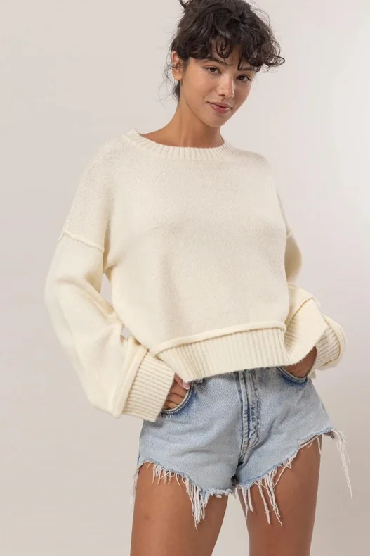 Ayla Oversized Long Sleeve Sweater