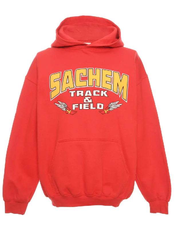 Sachem Track and Field Gildan Hooded Sports Sweatshirt - S