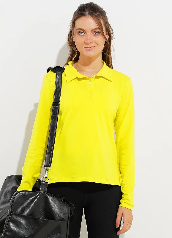 Court LS Polo (Yellow)