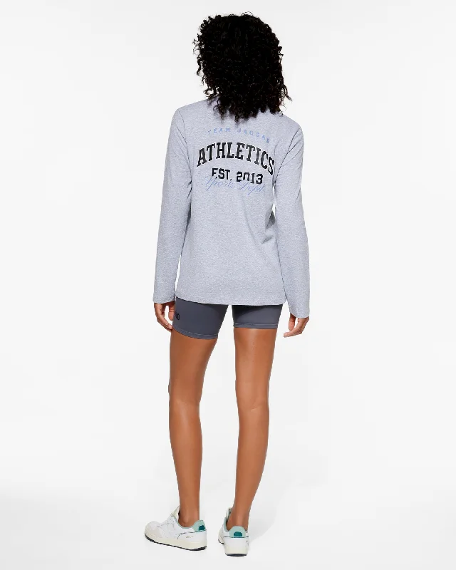 CORNELL LONG SLEEVE TEE  GREY