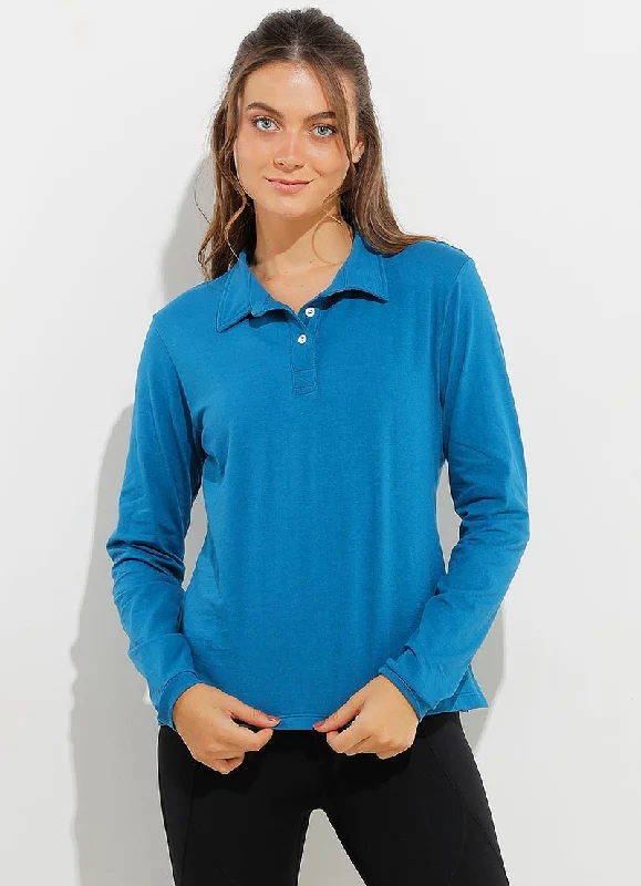 Court LS Polo (Blue)