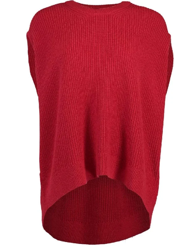 Shaker Cocoon Pullover Top