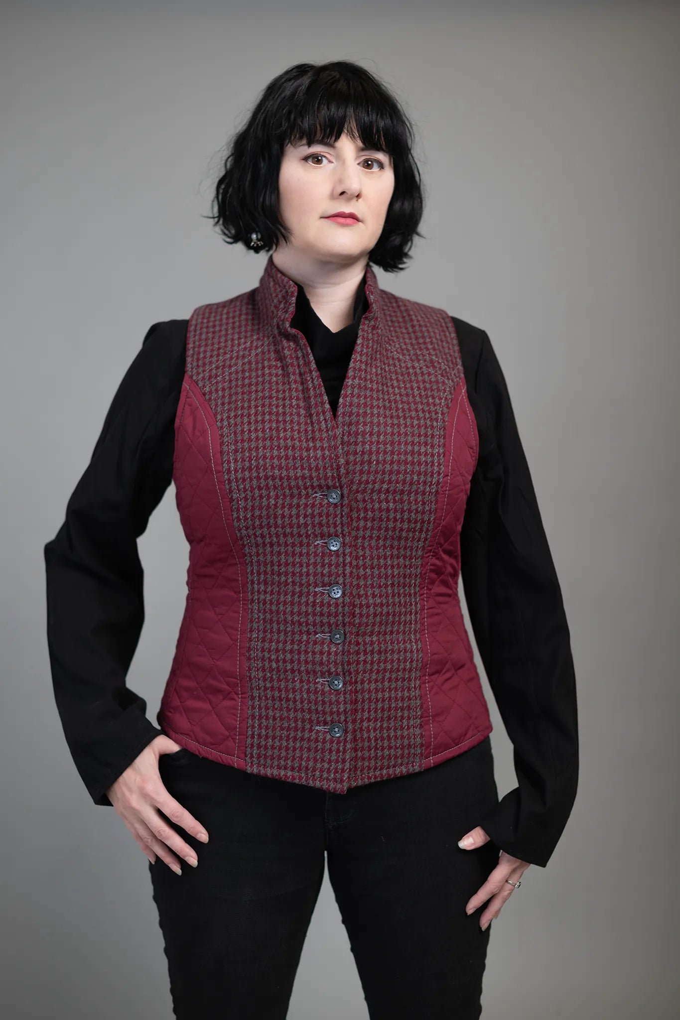 Dorian Vest - Bordeaux [Womens]