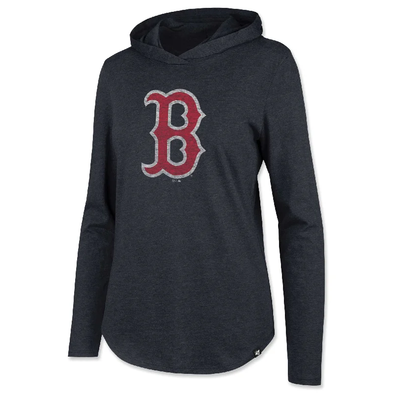 Ladies 47 Frankie Hooded Long Sleeve - Navy