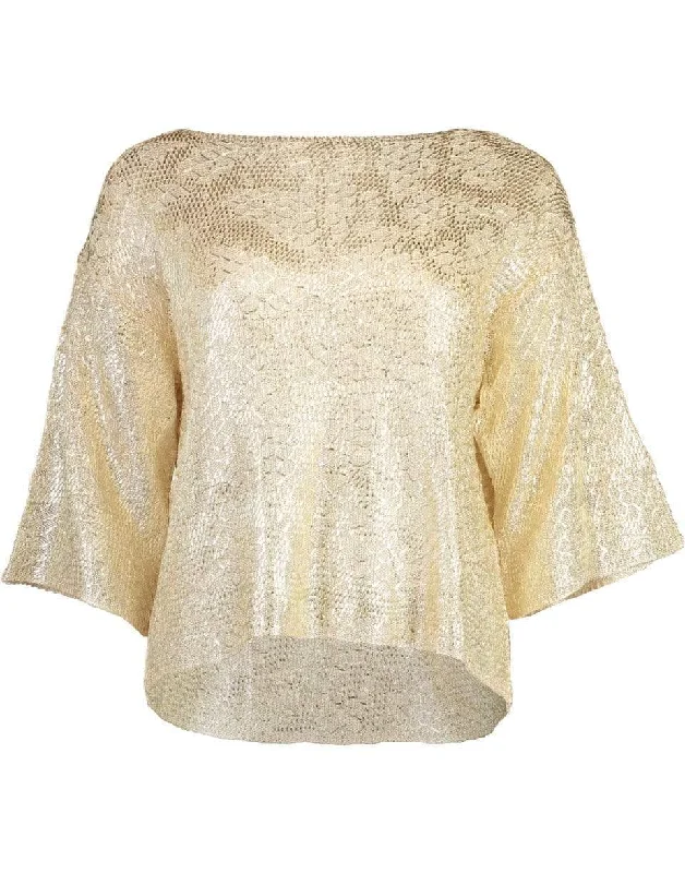 Maglia Metallic Sweater