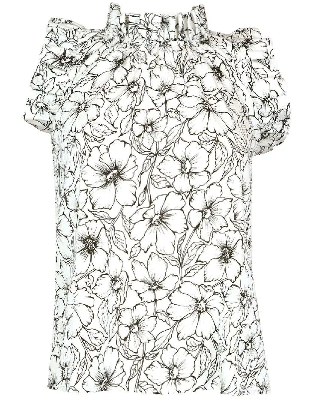 Aurelie Blouse - Etched Floral