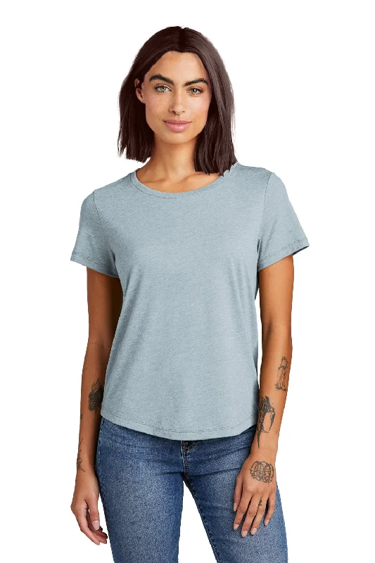 Allmade Womens Short Sleeve Scoop Neck T Shirt - I Like You Blue