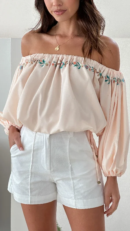 Lucia Top - Peach