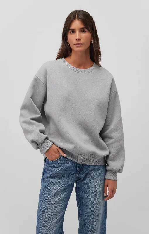 DROP SHOULDER SWEATSHIRT IN QUARRY