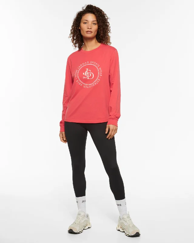 ROSELAND CLASSIC LONG SLEEVE TEE RED