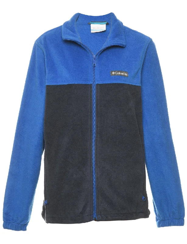 Columbia Two-Tone Blue & Navy Fleece - M