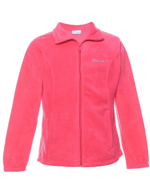 Columbia Pink Classic Fleece - L