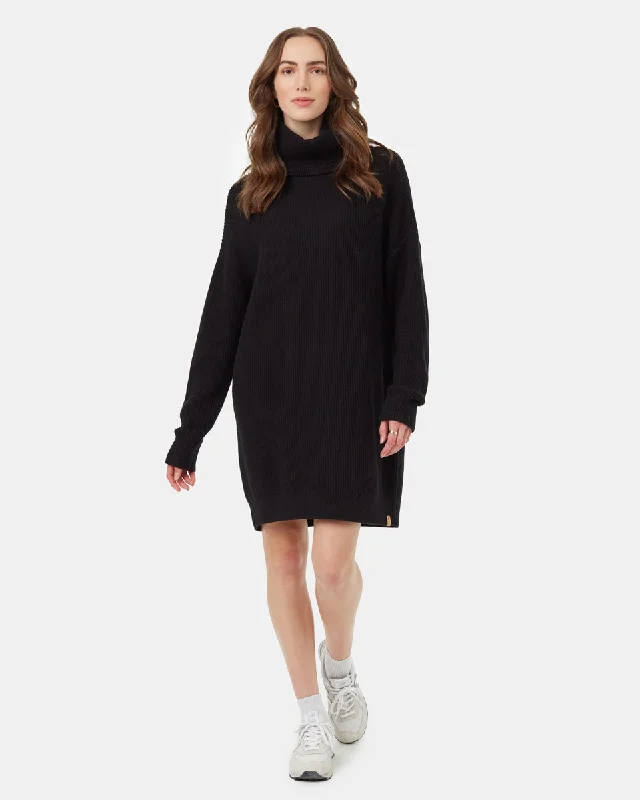 Highline Oversized Turtleneck Dress