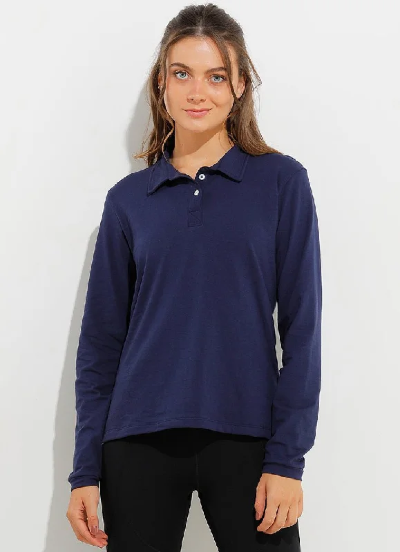 Court LS Polo (Navy)