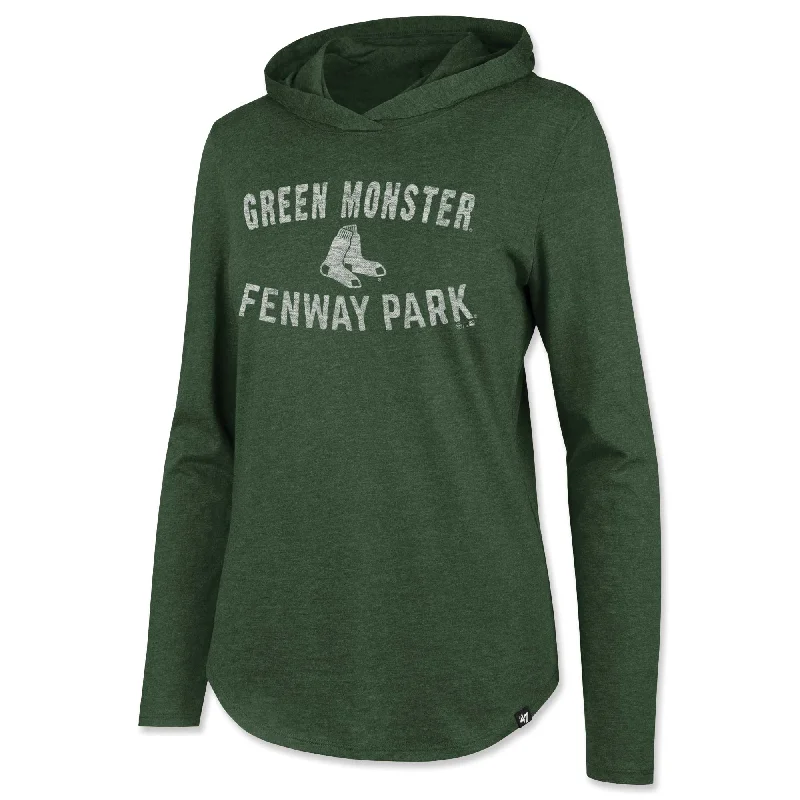 Ladies 47 Frankie Hooded Long Sleeve - Green Monster