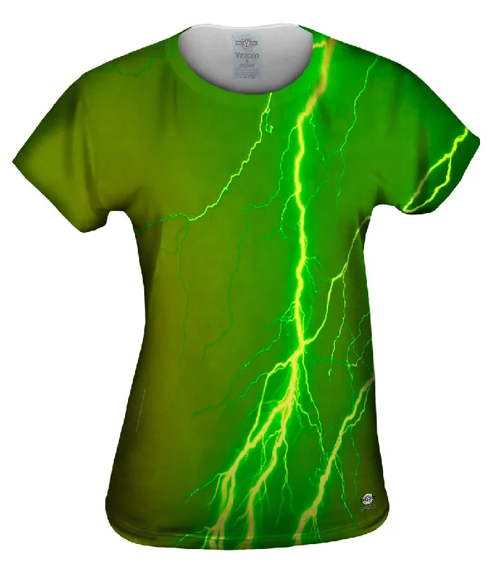 Lightning Storm Green Yellow