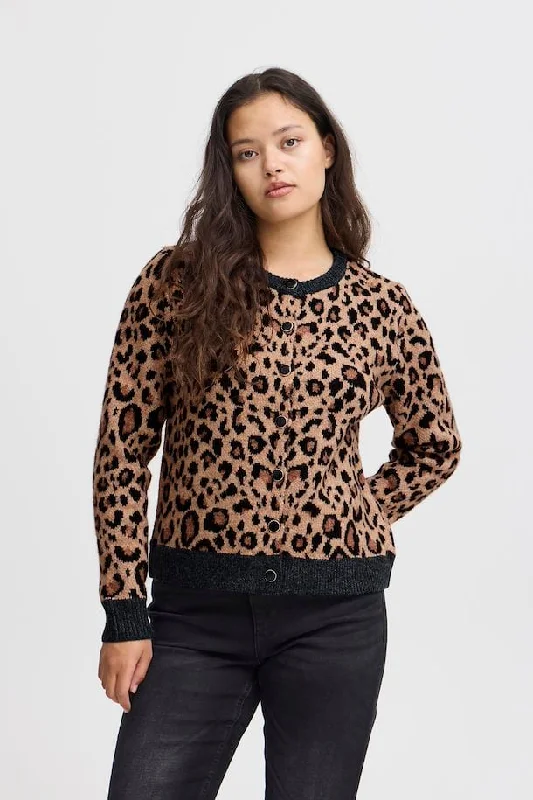 Hailey Cardigan (Leopard)