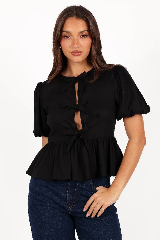 Colette Top - Black